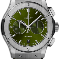 Hublot Classic Fusion Chronograph Titanium Green 541.NX.8970.LR Spirit.Watch