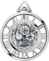 Rotonde de Cartier Grande Complication Skeleton Pocket Watch W1556213
