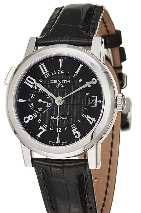 Zenith Port Royal Round Elite Dual Time 01.0451.682/22.C492