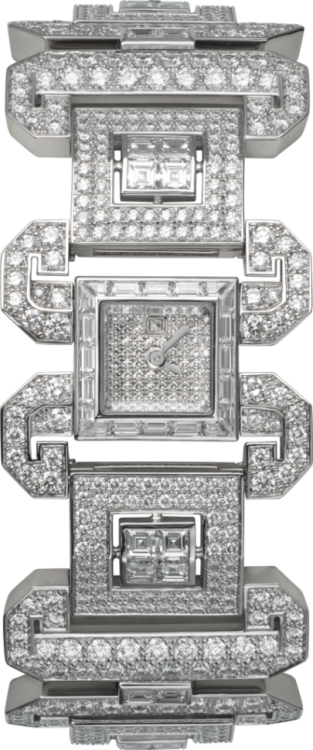 Cartier Creative Jeweled High Jewellery Visible Hour Watch HPI00675