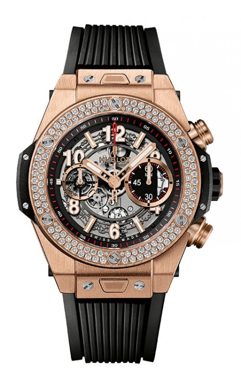 Hublot Big Bang Unico King Gold Diamonds 411.OX.1180.RX.1104