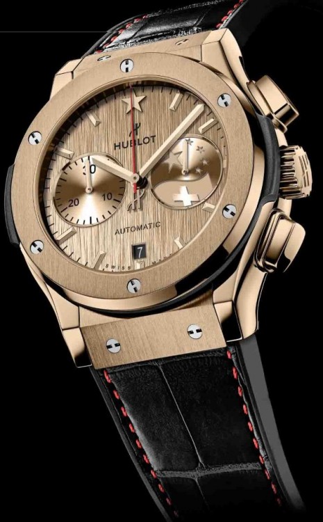 Hublot Classic Fusion Chronograph Sino-Swiss FTA King Gold 45 521.OX.4110.LR.SIS14