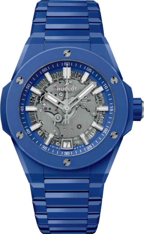 Hublot Big Bang Integrated Time Only Blue Indigo Ceramic 456.EX.5129.EX