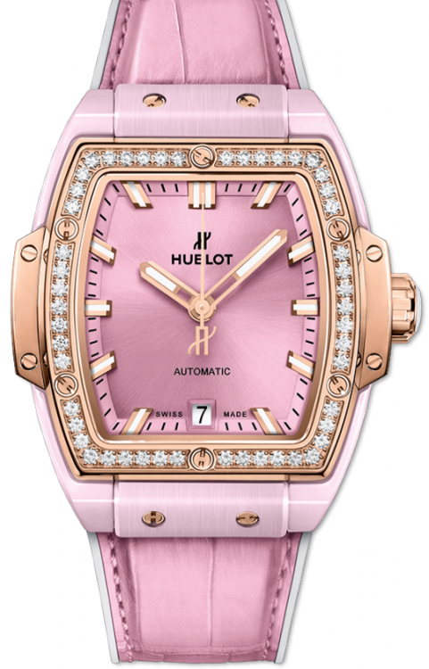 Hublot Spirit of Big Bang Pink Ceramic King Gold Diamonds 665.RO.891P.LR.1204