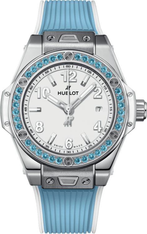 Hublot Big Bang One Click Joyful Steel Sky Blue 485.SL.2210.RX.1207