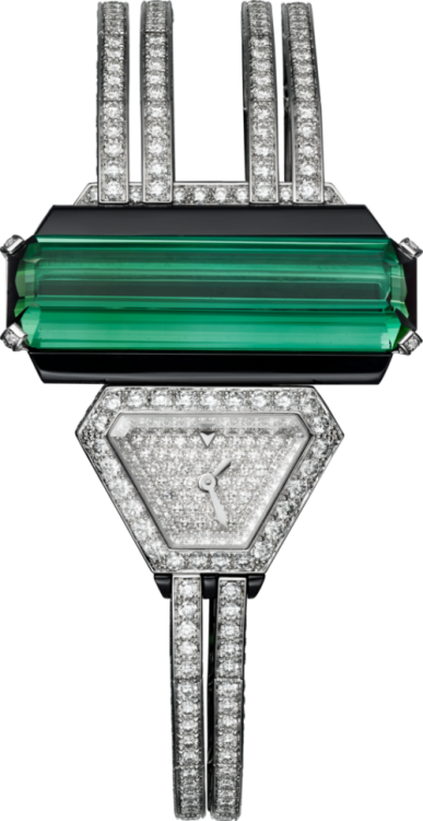 Cartier Creative Jeweled High Jewellery Visible Hour Watch HPI00925
