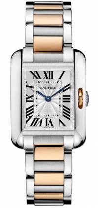 Cartier Tank Anglaise Small Model Watch W5310036