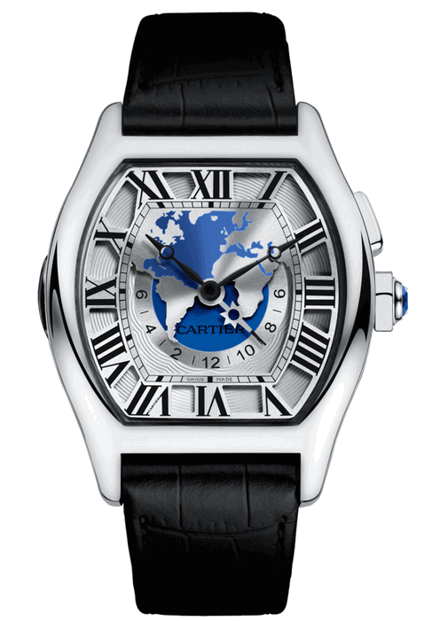 Cartier Tortue Watch Multiple Time Zones W1580050