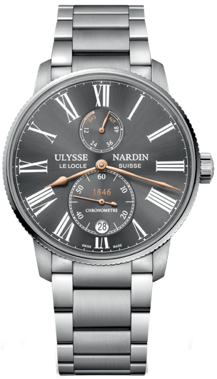 Ulysse Nardin Marine Torpilleur 42 mm 1183-310-7M/42-BQ