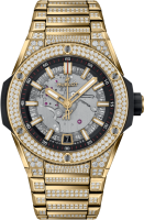 Hublot Big Bang Integrated Time Only Yellow Gold Pave 456.VX.0130.VX.3704