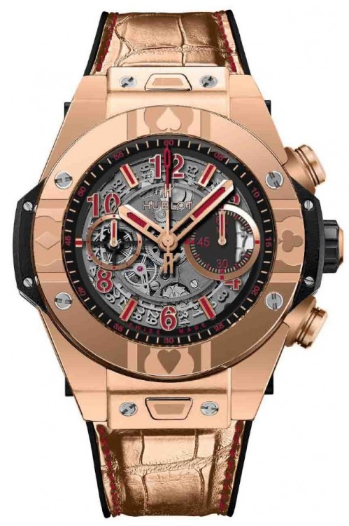 Hublot Big Bang Unico World Poker Tour King Gold 411.OX.1180.LR.WPT15