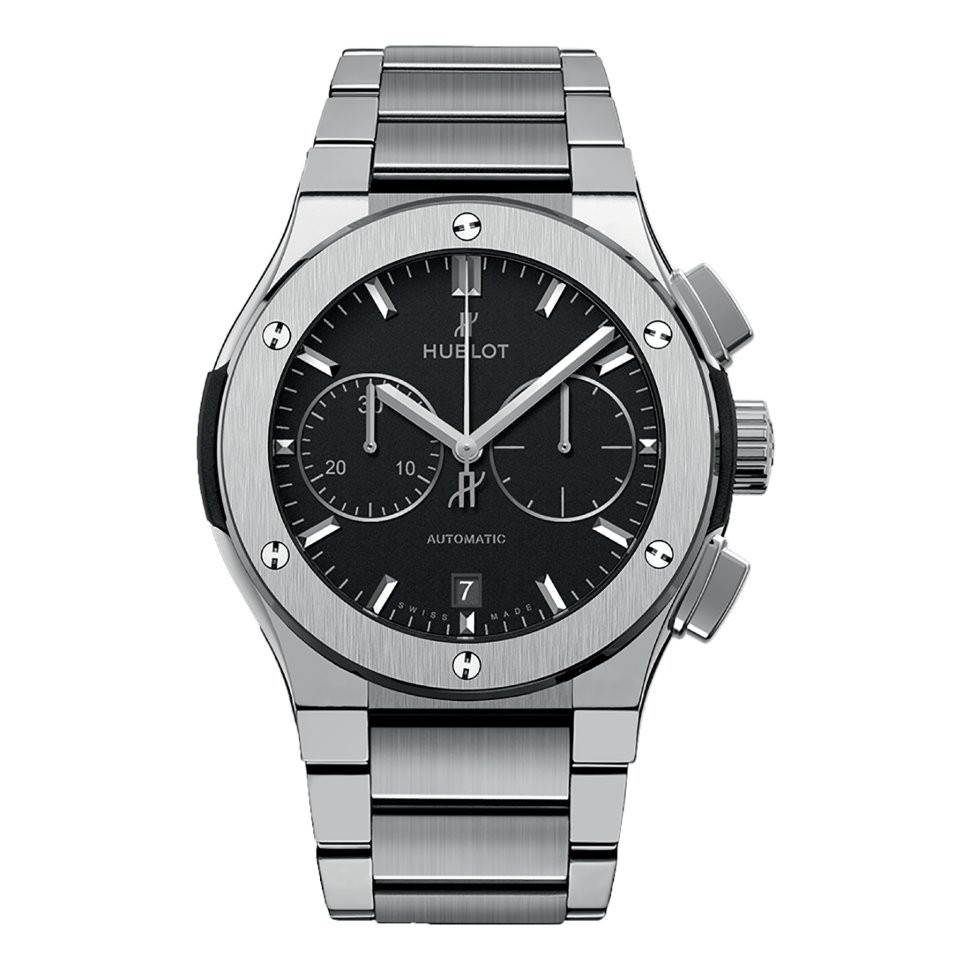 Hublot Classic Fusion Chronograph Titanium Bracelet 520.NX.1170.NX Spirit.Watch