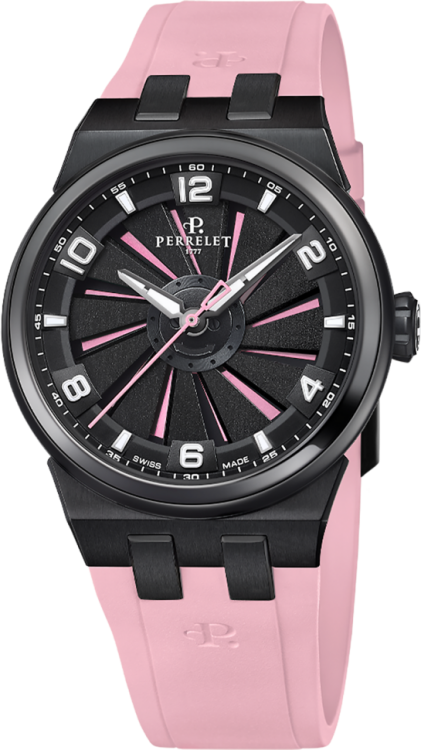 Perrelet Turbine Pink Flamingo A4067/8