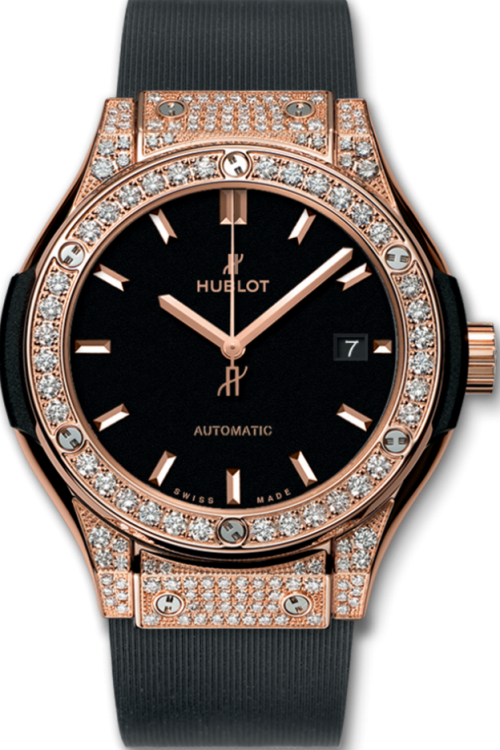Hublot Classic Fusion King Gold Pave 38 mm 565.OX.1480.LR.1604