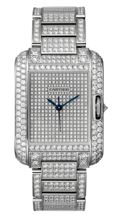 Cartier Tank Anglaise Watch Large Model HPI00561
