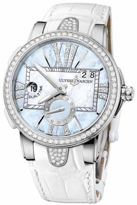 Ulysse Nardin Functional Dual Time Executive Lady 243-10B/393