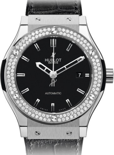 Hublot Classic Fusion Titanium Diamonds 45 511.NX.1170.LR.1104