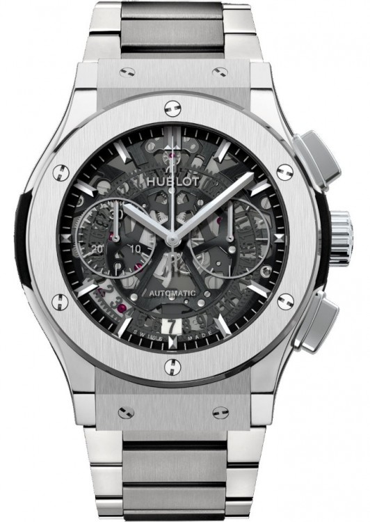 Hublot Classic Fusion Aero Chrono Titanium Bracelet 45 525.NX.0170.NX