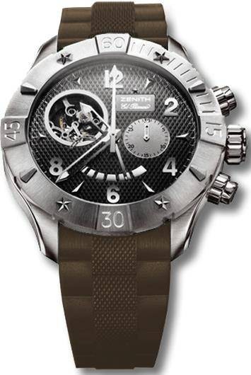 Zenith Defy Classic Open Brown Steel 03.0526.4021/75.R650