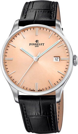 Perrelet Weekend 3 Hands Salmon A1300/G