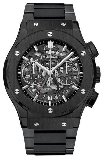 Hublot Classic Fusion Aero Chronograph Black Magic Bracelet 45 525.CM.0170.CM