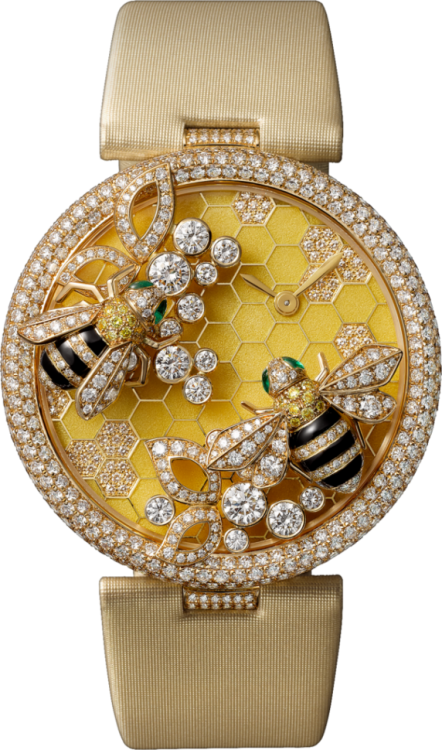 Creative Jeweled Bestiaire Watches Le Cirque Animalier de Cartier Bees HPI00480
