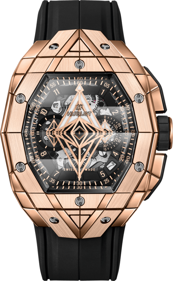 Hublot Shaped Spirit Of Big Bang Sang Bleu King Gold 648.OX.0108.RX.MXM23
