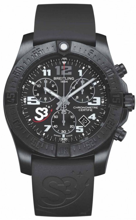 Breitling Professional Black DLC Titanium S3 ZeroG Chronograph