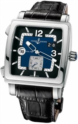 Ulysse Nardin Quadrato Dual Time 243-92/632