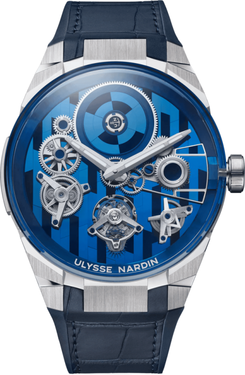 Ulysse Nardin Blast Free Wheel Marquetry 1760-401-3A/1A