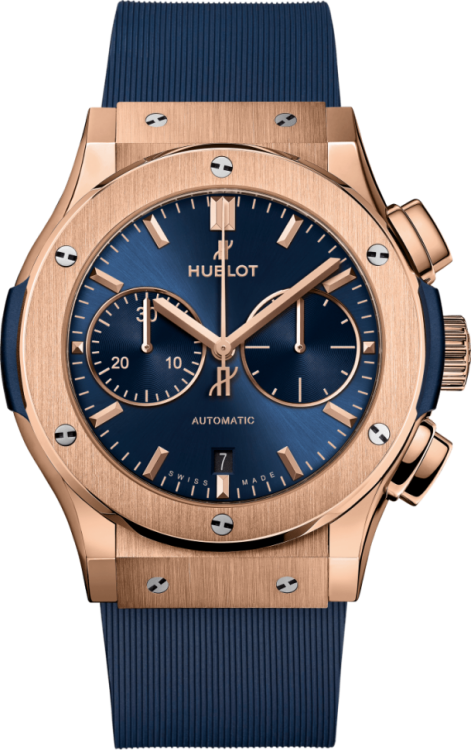 Hublot Classic Fusion Chronograph King Gold Blue 45 mm 521.OX.7180.RX