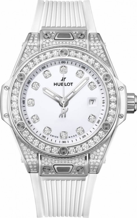 Hublot Big Bang One Click Steel White Pave 485.SE.2210.RW.1604