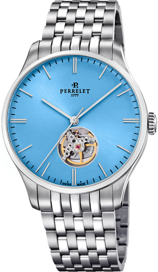 Perrelet Weekend Open Heart Ice Blue A1302/9