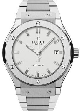 Hublot Classic Fusion Titanium Opalin Bracelet 38 565.NX.2610.NX