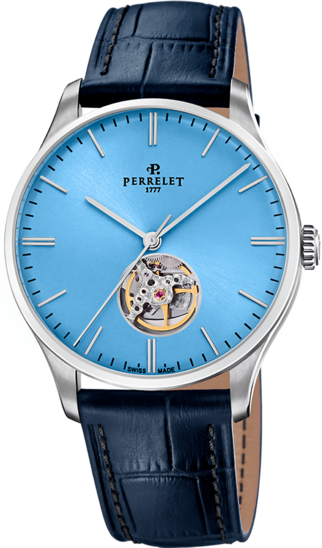 Perrelet Weekend Open Heart Ice Blue A1302/A
