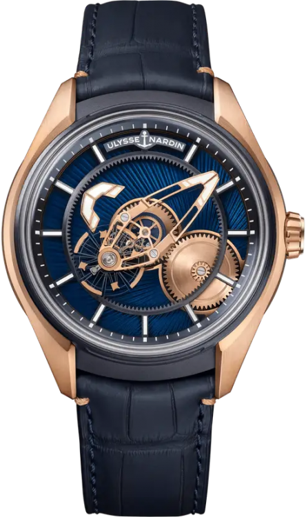Ulysse Nardin Freak X Gold Enamel 2305-270LE-3AE-BLUE/1A