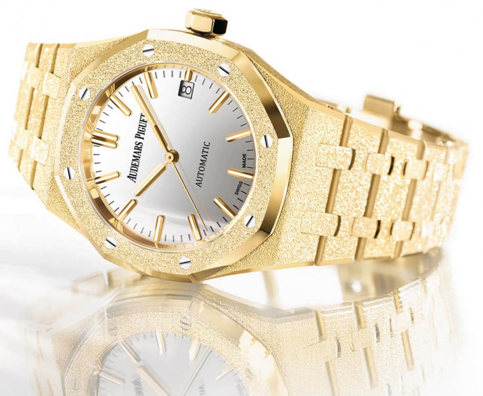 Audemars Piguet Royal Oak Frosted Gold Selfwiding 15454BA.GG