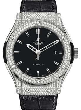 Hublot Classic Fusion Titanium Pave 38 565.NX.1170.LR.1704