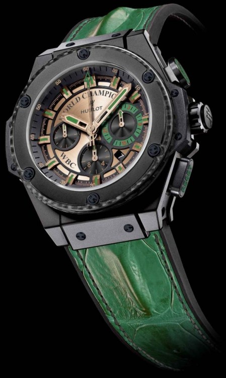 Hublot King Power Money Mayflower Black Ceramic