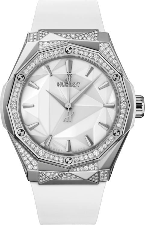 Hublot Classic Fusion Orlinski Titanium White Alternative Pave 550.NS.2200.RW.1804.ORL20