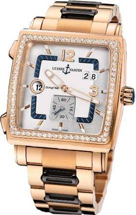 Ulysse Nardin Quadrato Dual Time 246-92B-8/600