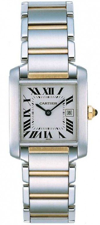 Cartier Tank Francaise Watch Medium Model W51012Q4