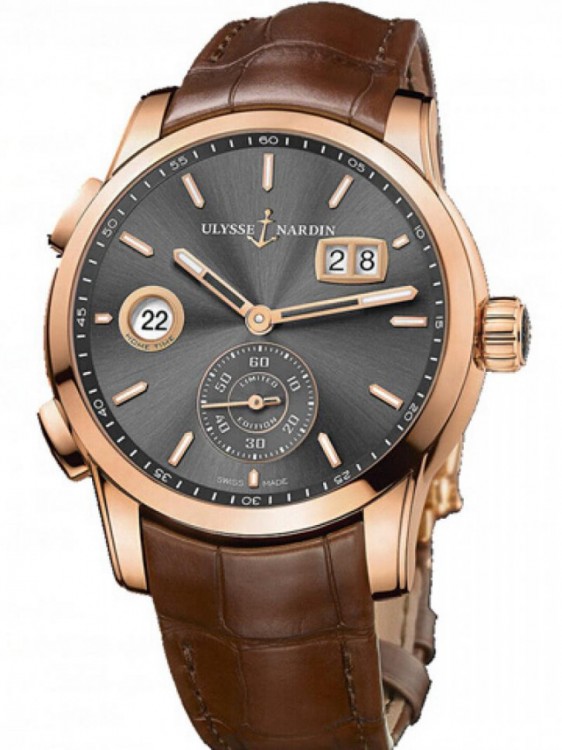 Ulysse Nardin Functional Boutique Exclusive Timepiece Dual Time Manufacture 3346-126LE/BQ