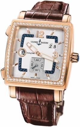 Ulysse Nardin Quadrato Dual Time 246-92B/600