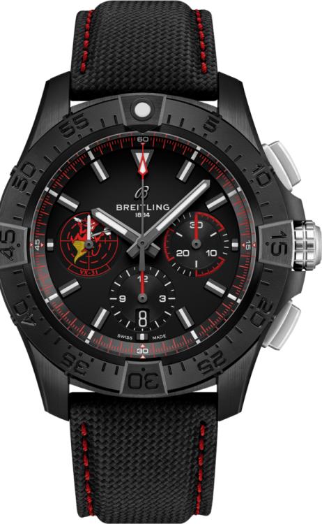 Breitling Avenger B01 Chronograph 44 Night Mission USN Dust Devils SB01473A1B1X1
