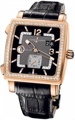 Ulysse Nardin Quadrato Dual Time 246-92B/692