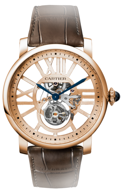 Rotonde de Cartier Flying Tourbillon Skeleton Watch W1580046