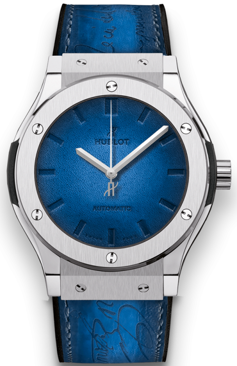 Hublot Classic Fusion Berluti Blue 45mm 511.NX.050B.VR.BER16