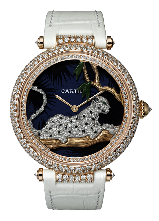 Cartier Creative Jeweled Feminine Complications Watches Women's Complication Watch HPI00712