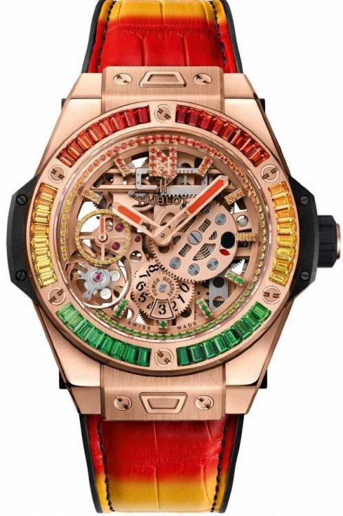 Hublot Big Bang MECA-10 Nicky Jam King Gold 45 mm 414.OX.4010.LR.4096.NJA18